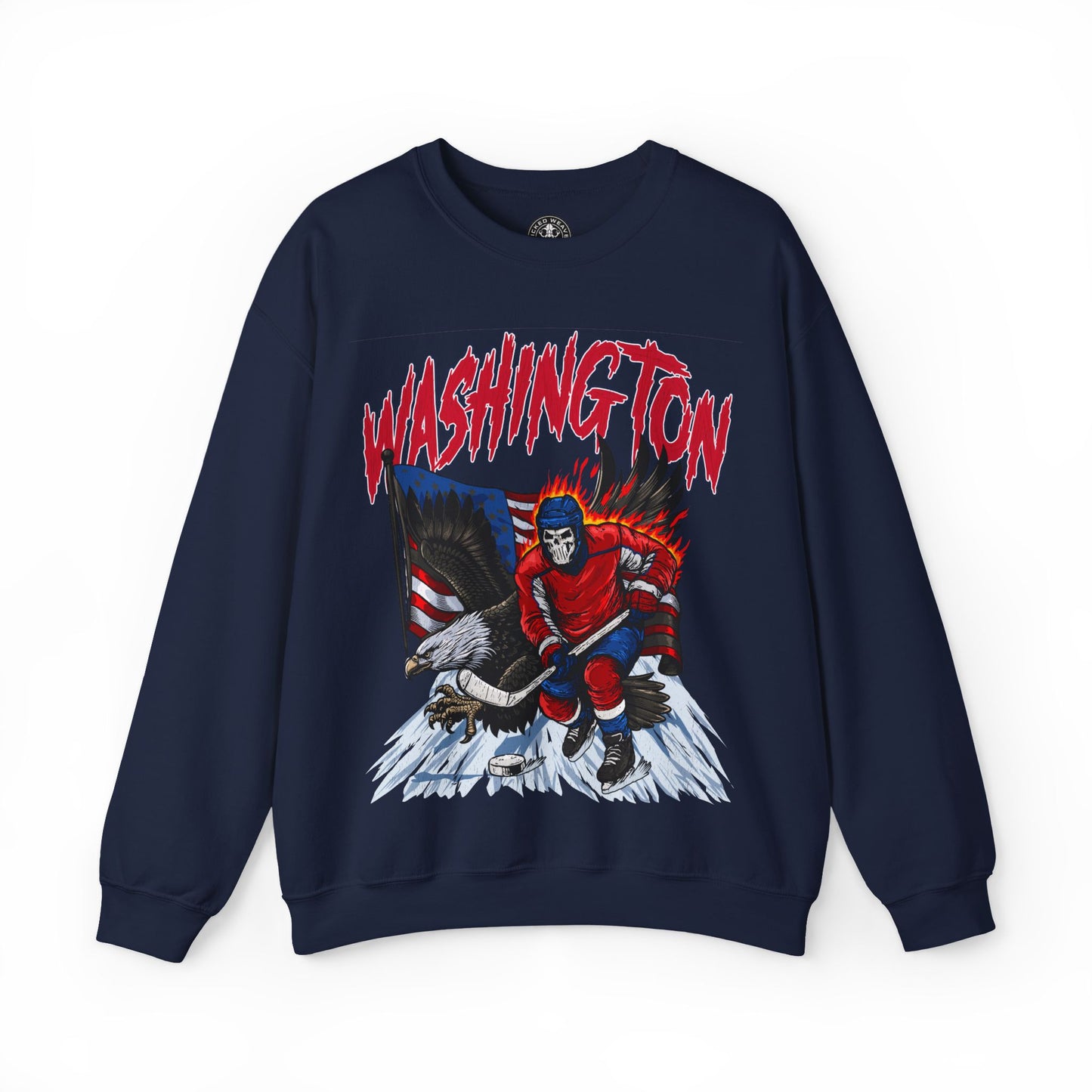 WASHINGTON HOCKEY CREWNECK SWEATSHIRT