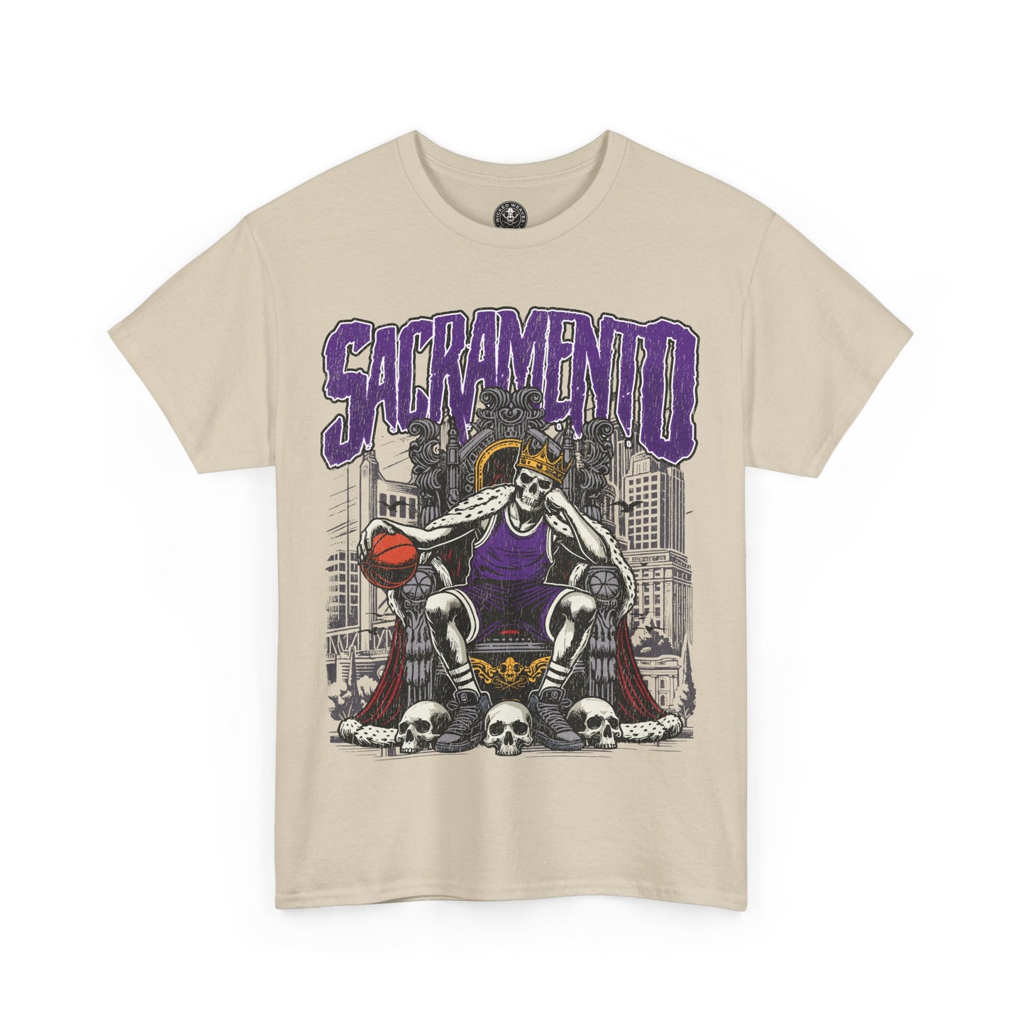 SACRAMENTO BASKETBALL T-SHIRT