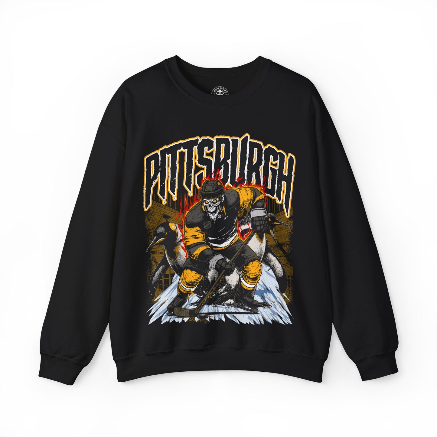 PITTSBURGH HOCKEY CREWNECK SWEATSHIRT