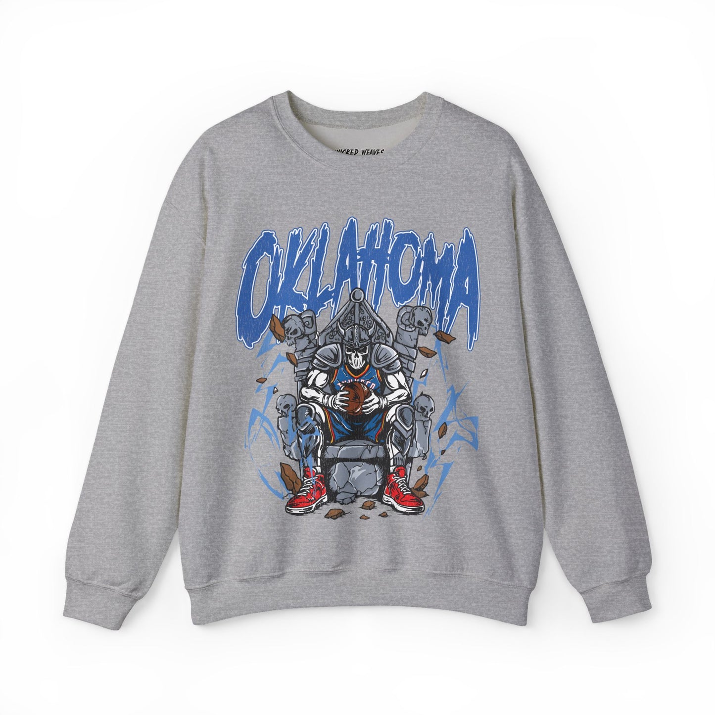 OKLAHOMA CITY BASKETBALL CREWNECK SWEATSHIRT