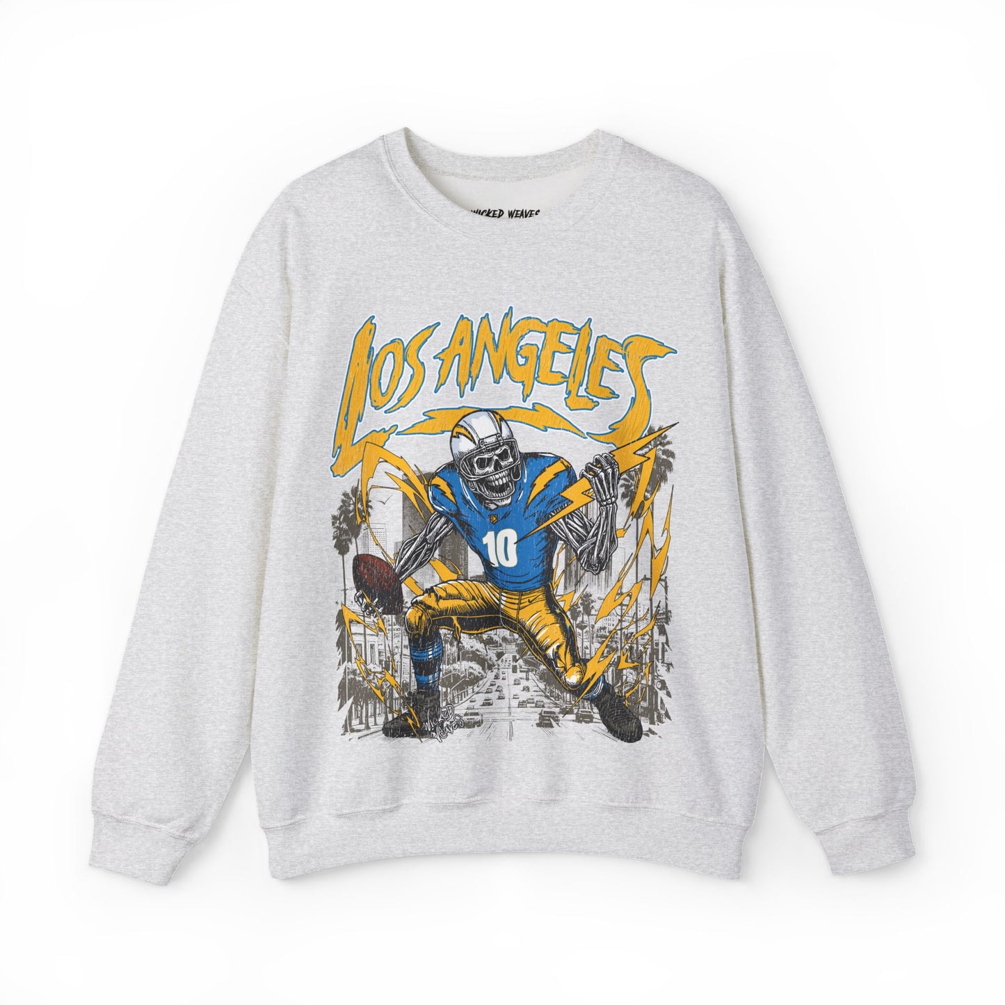 LOS ANGELES FOOTBALL CREWNECK SWEATSHIRT v1