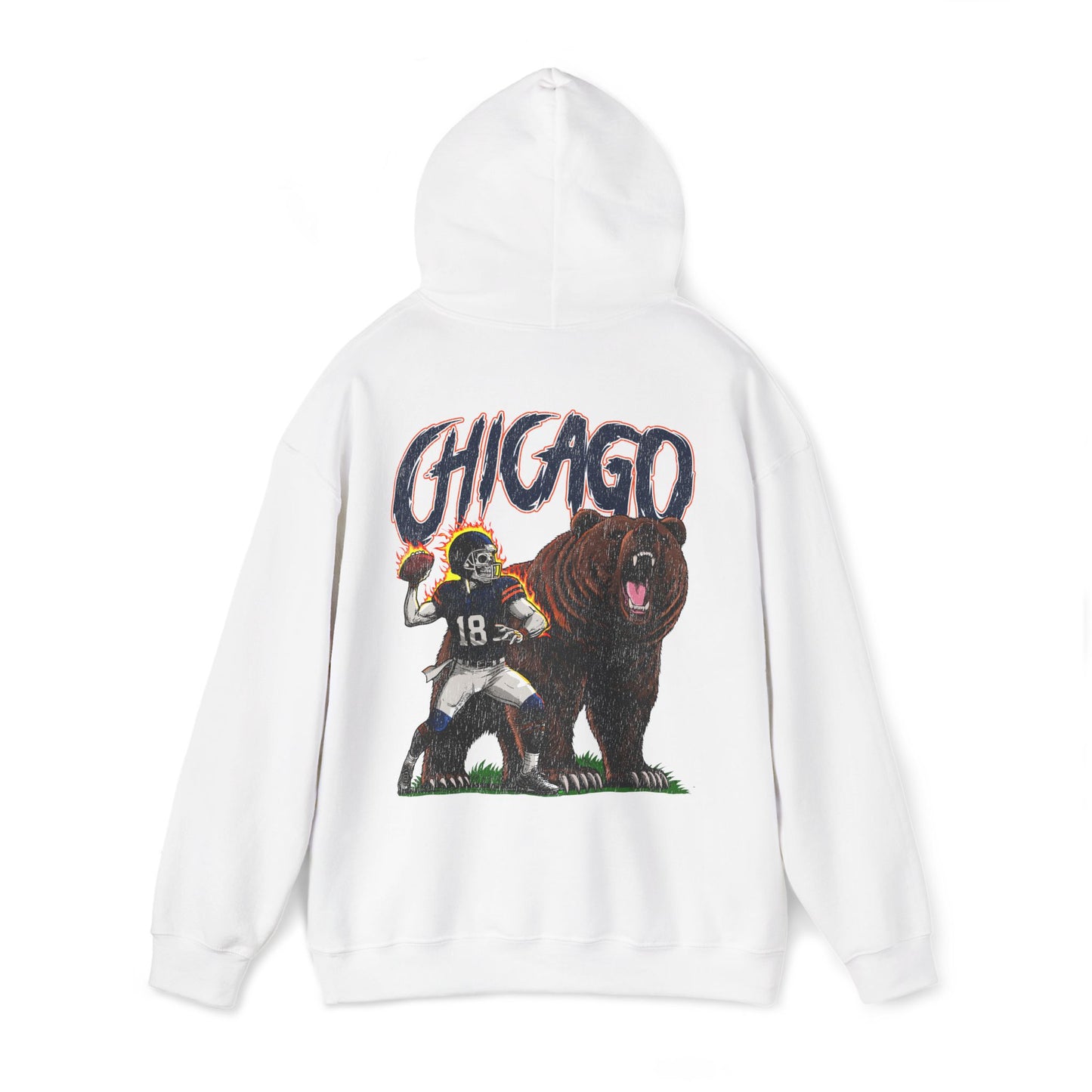CHICAGO FOOTBALL HOODIE V2