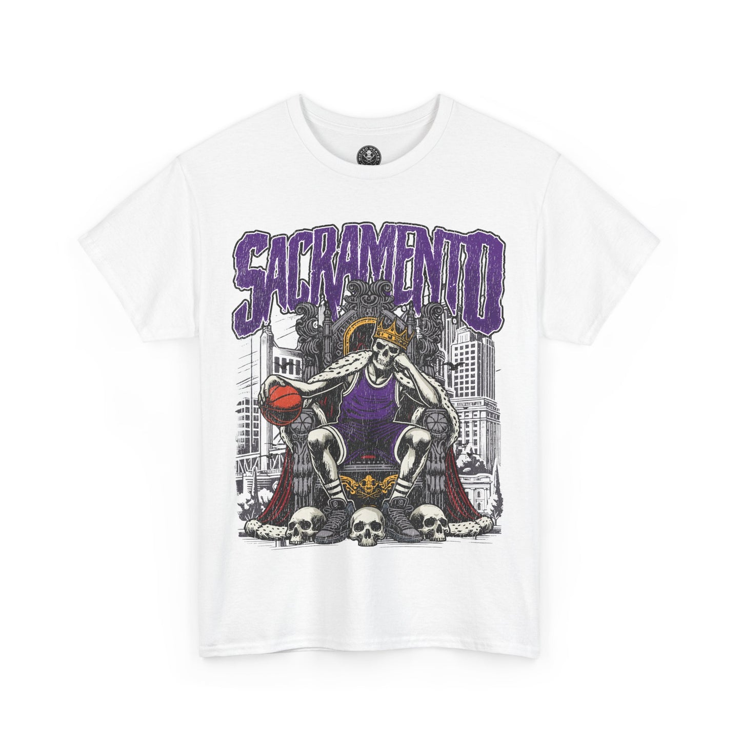 SACRAMENTO BASKETBALL T-SHIRT