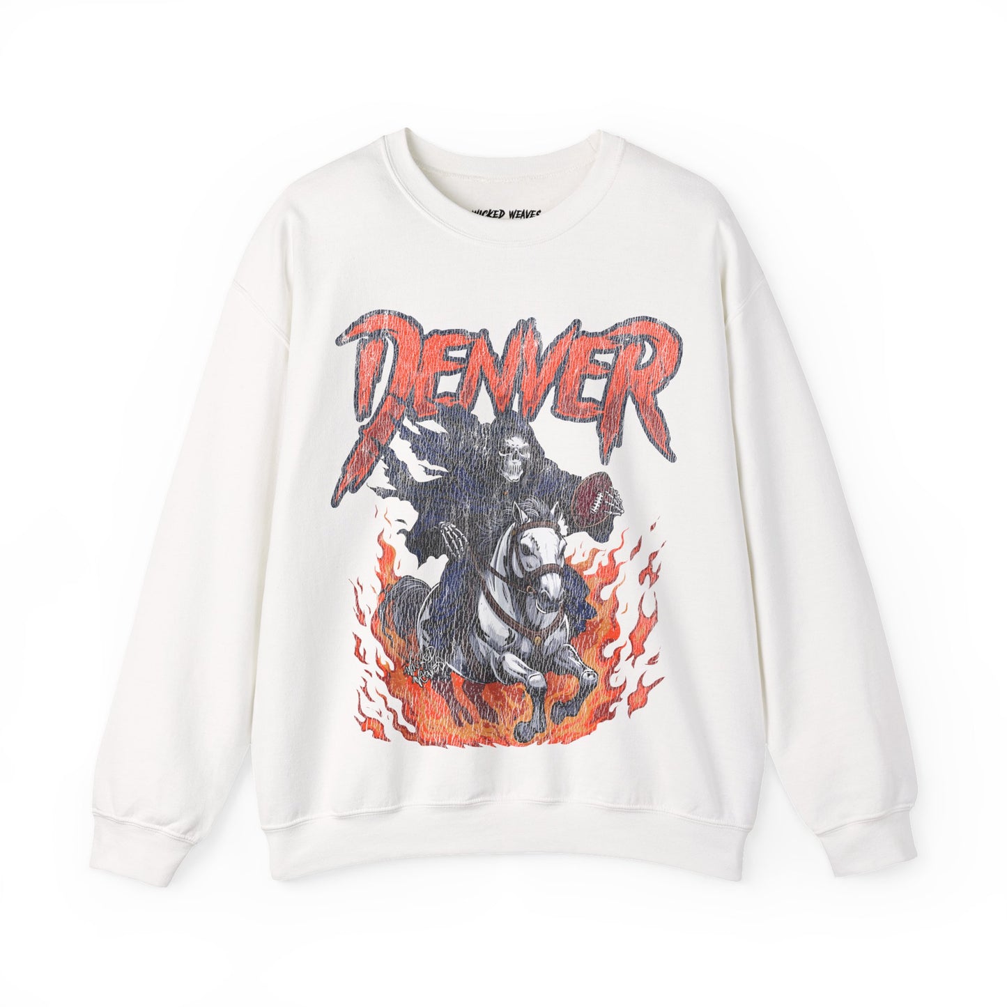 DENVER FOOTBALL CREWNECK SWEATSHIRT