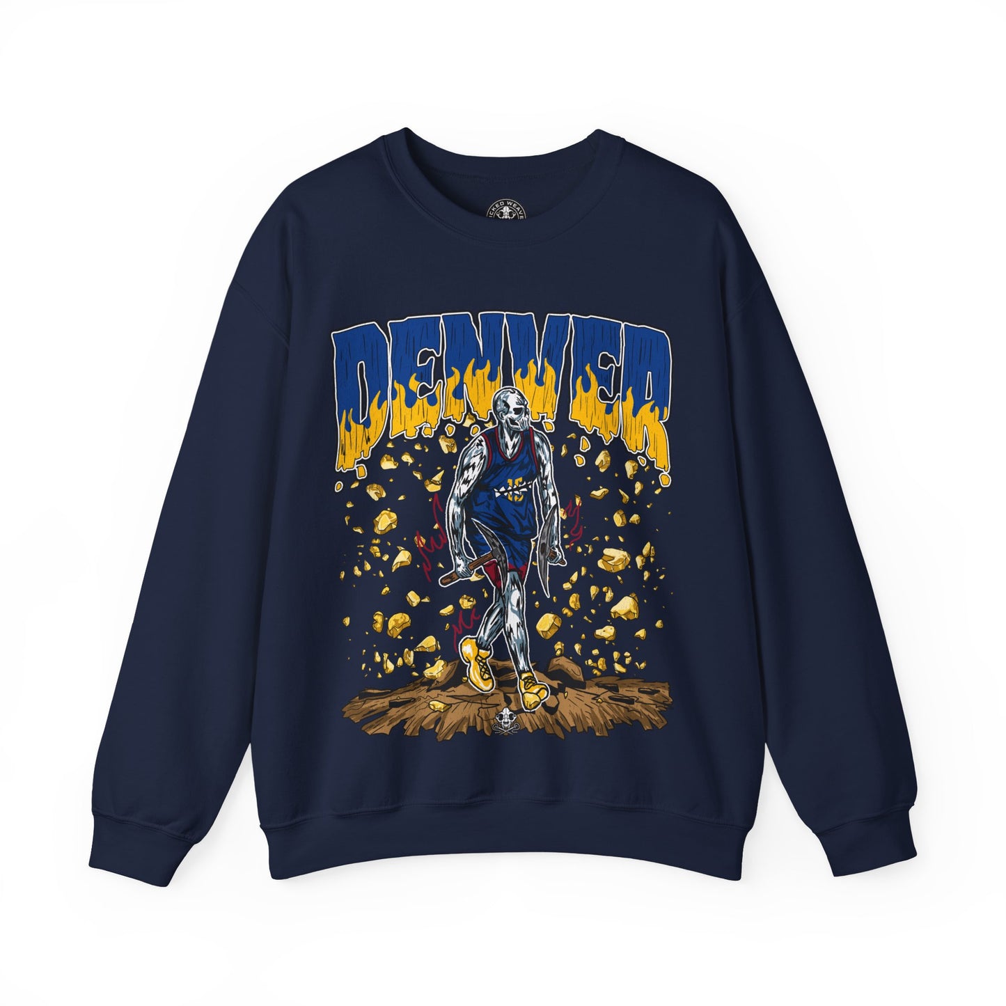 DENVER BASKETBALL CREWNECK SWEATSHIRT