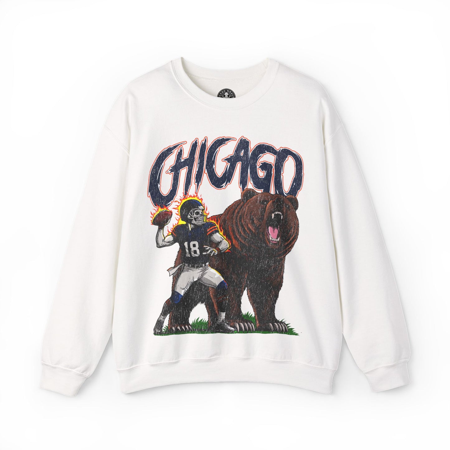 CHICAGO FOOTBALL CREWNECK SWEATSHIRT