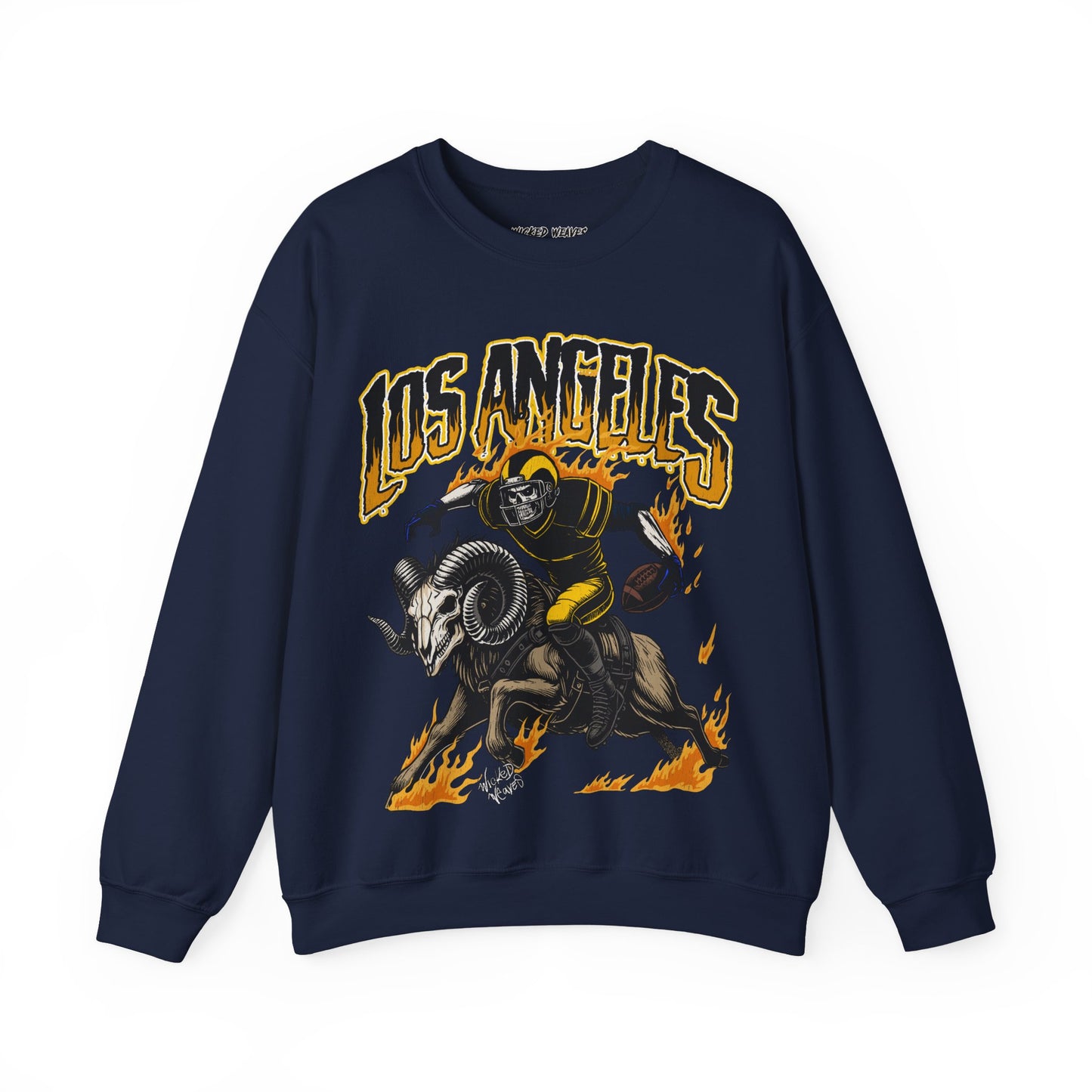 LOS ANGELES FOOTBALL CREWNECK SWEATSHIRT
