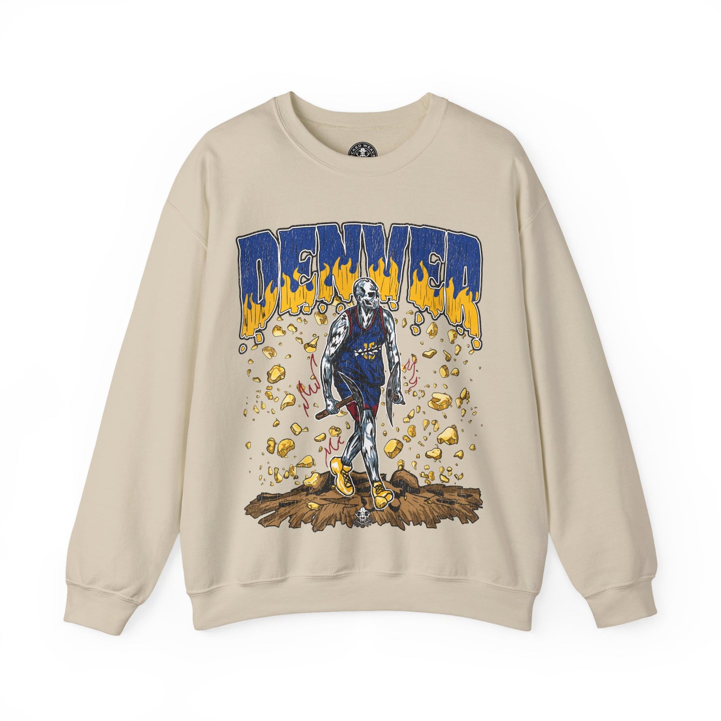DENVER BASKETBALL CREWNECK SWEATSHIRT
