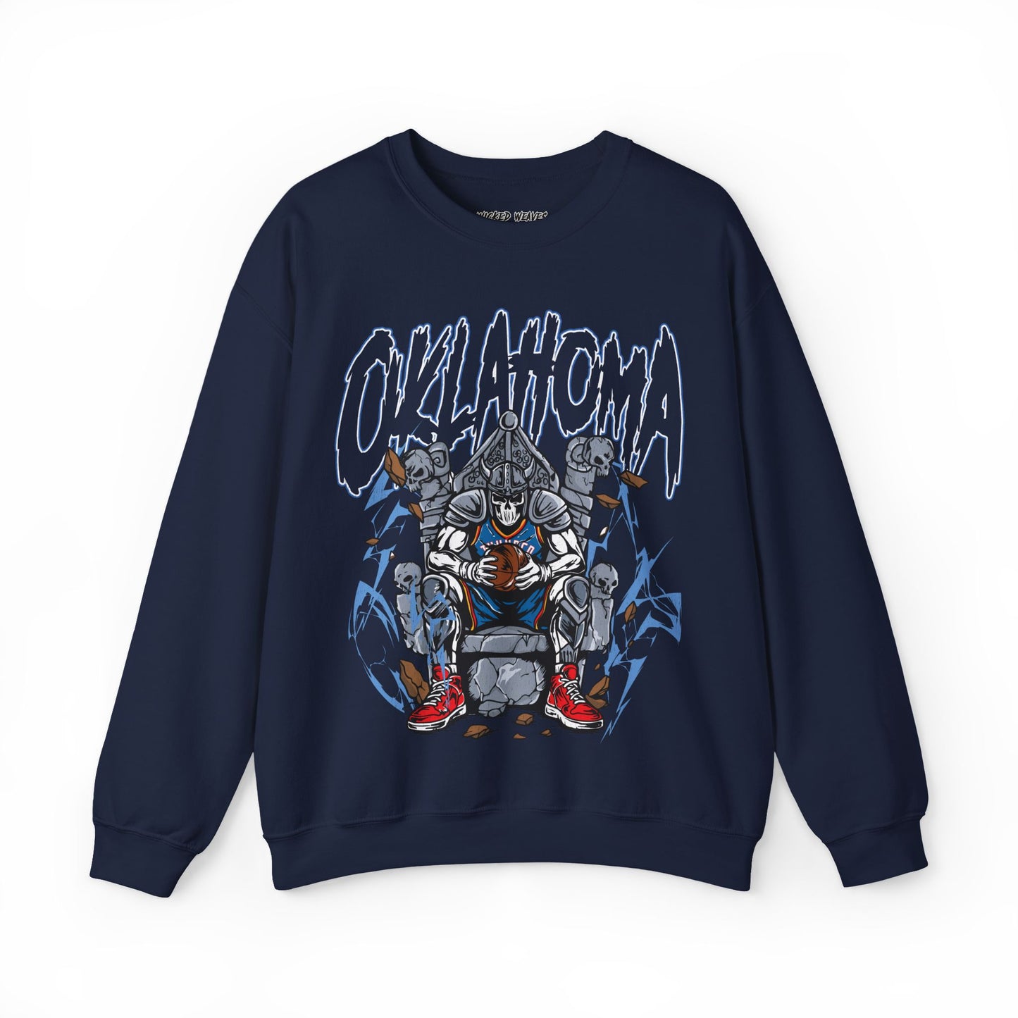 OKLAHOMA CITY BASKETBALL CREWNECK SWEATSHIRT