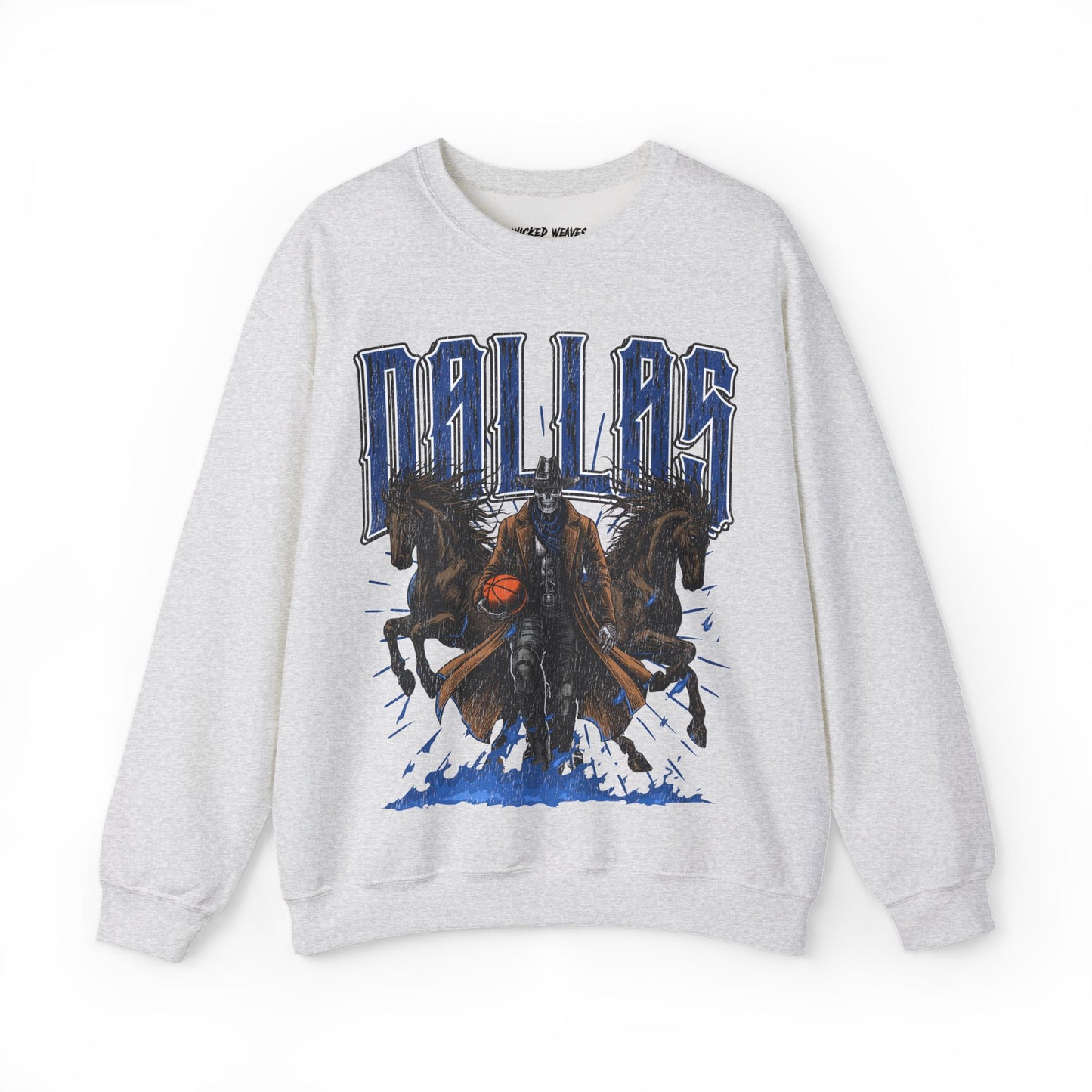 DALLAS BASKETBALL CREWNECK SWEATSHIRT