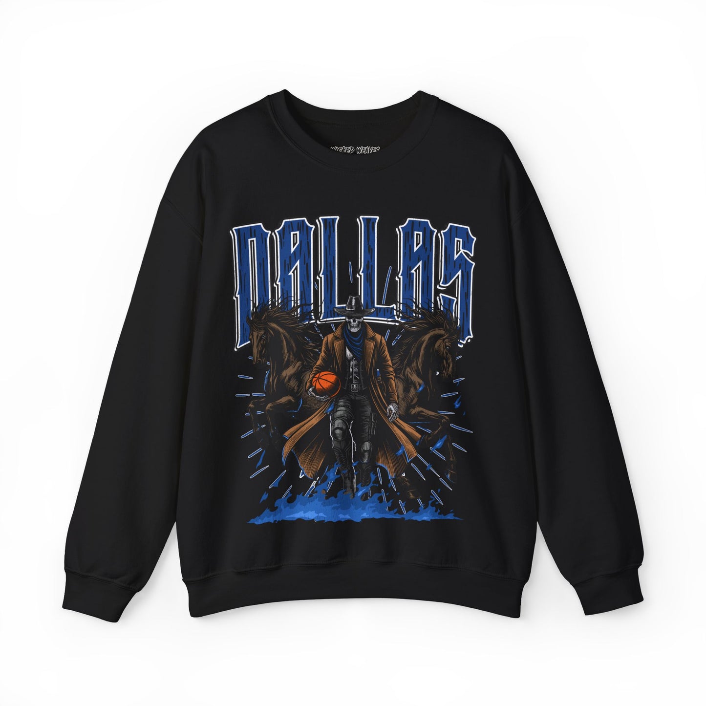 DALLAS BASKETBALL CREWNECK SWEATSHIRT