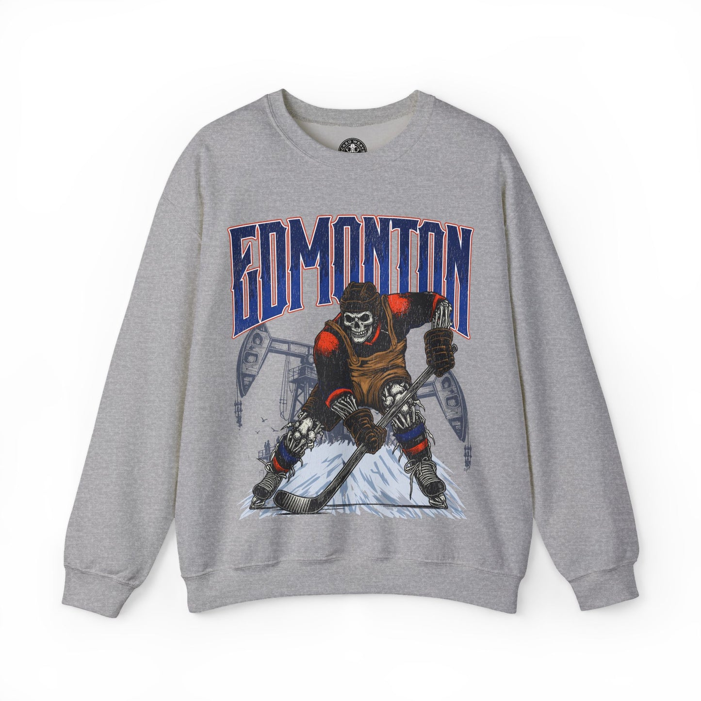 EDMONTON HOCKEY CREWNECK SWEATSHIRT