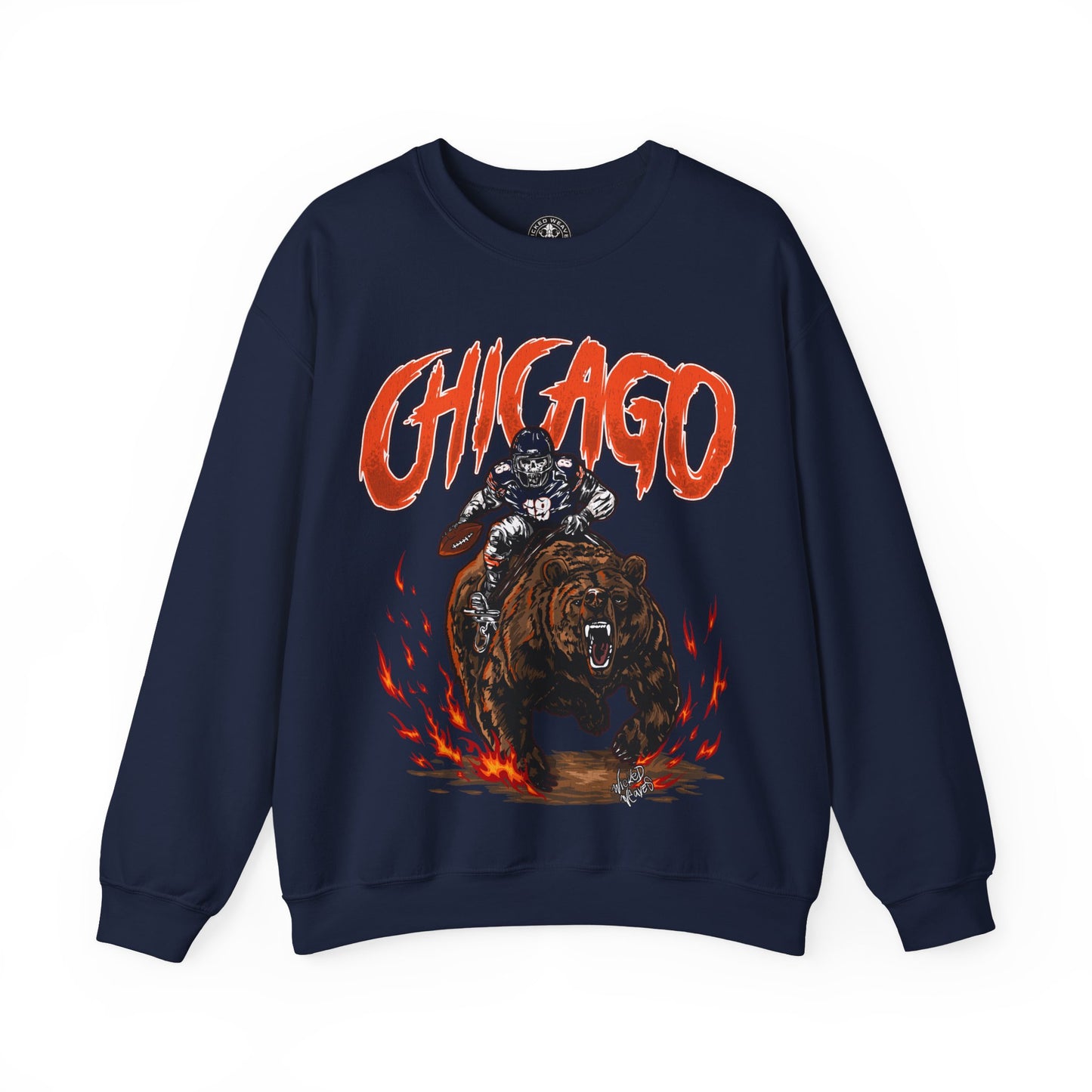 CHICAGO FOOTBALL CREWNECK SWEATSHIRT