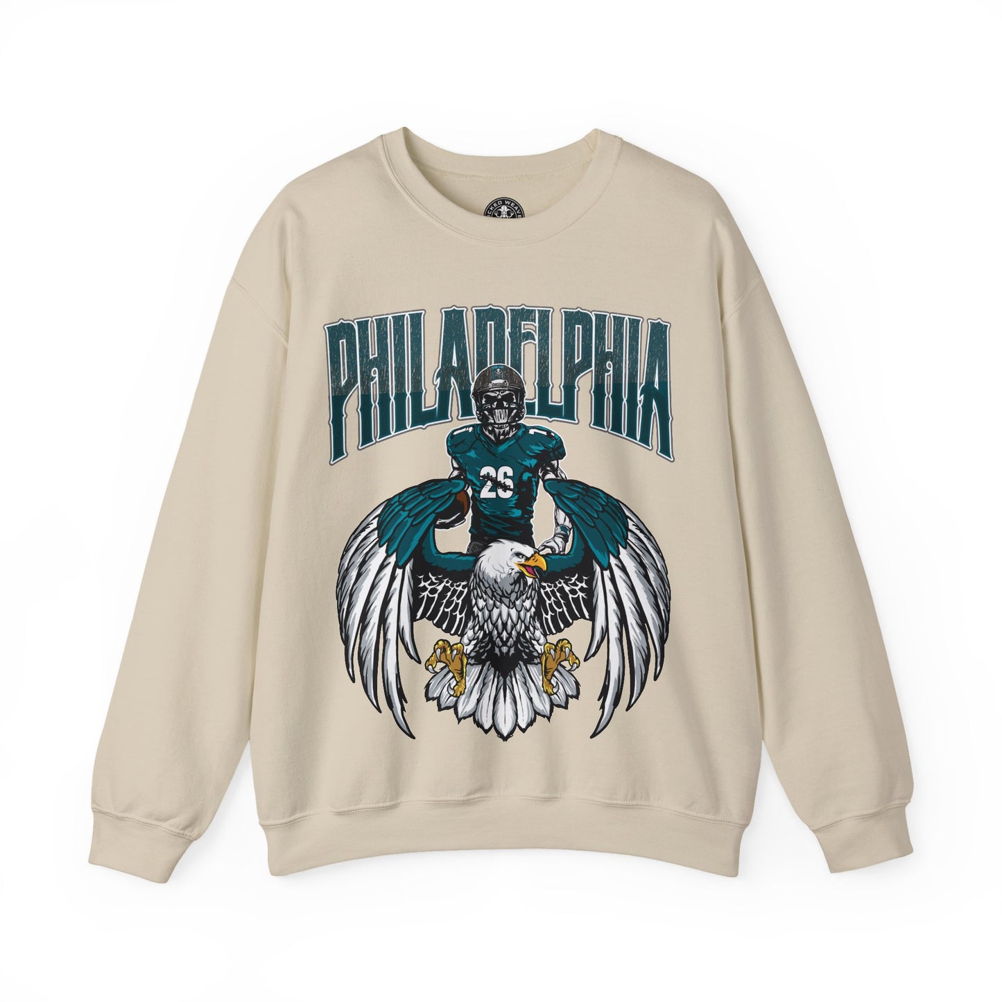 PHILADELPHIA FOOTBALL CREWNECK SWEATSHIRT