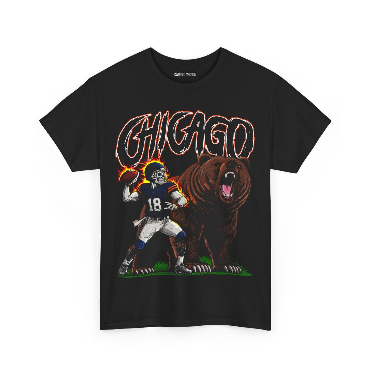 CHICAGO FOOTBALL T-SHIRT V2