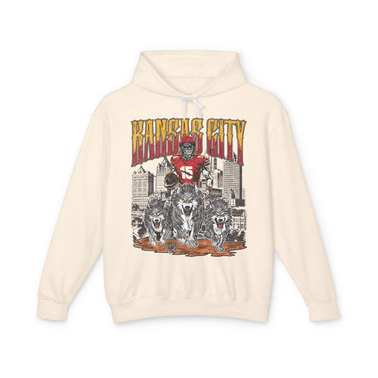 KANSAS CITY FOOTBALL LIGHTWEIGHT HOODIE