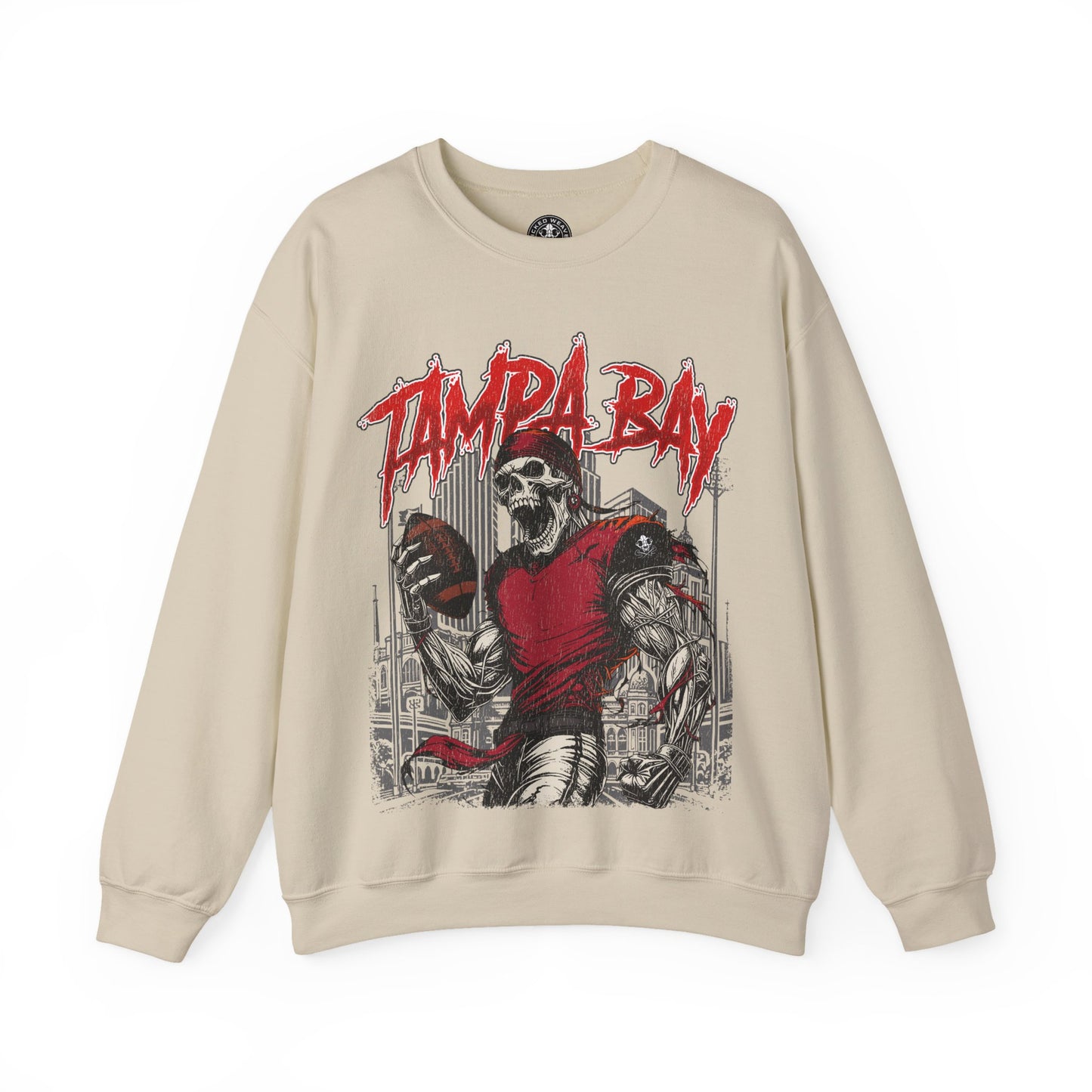 TAMPA BAY FOOTBALL CREWNECK SWEATSHIRT