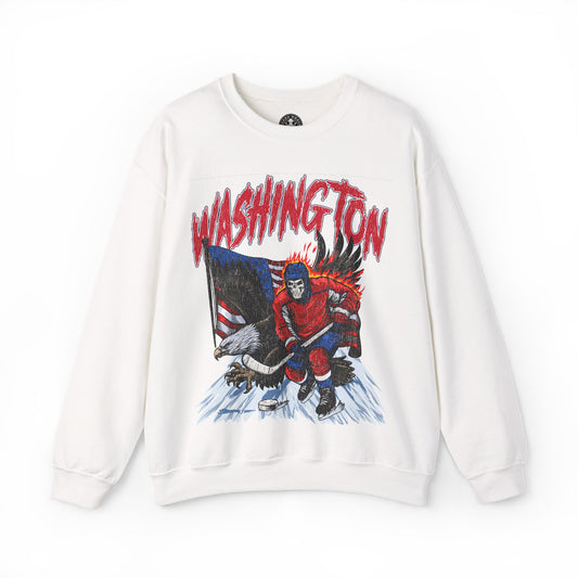 WASHINGTON HOCKEY CREWNECK SWEATSHIRT