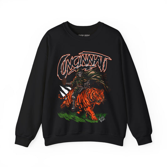 CINCINNATI FOOTBALL CREWNECK SWEATSHIRT