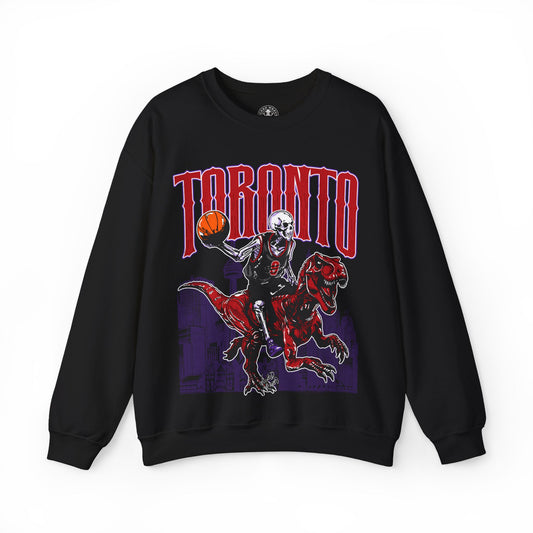 TORONTO BASKETBALL CREWNECK SWEATSHIRT