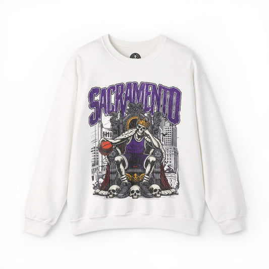 SACRAMENTO BASKETBALL CREWNECK SWEATSHIRT