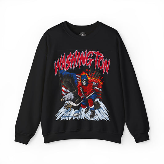 WASHINGTON HOCKEY CREWNECK SWEATSHIRT