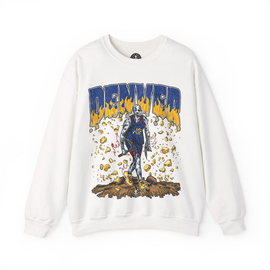 DENVER BASKETBALL CREWNECK SWEATSHIRT