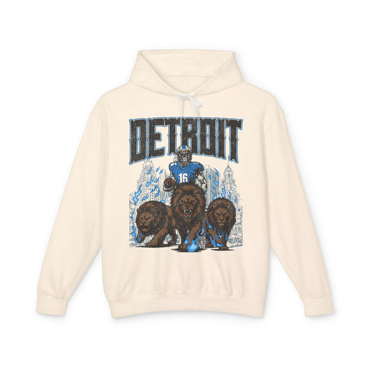 DETROIT FOOTBALL LIGHTWEIGHT HOODIE