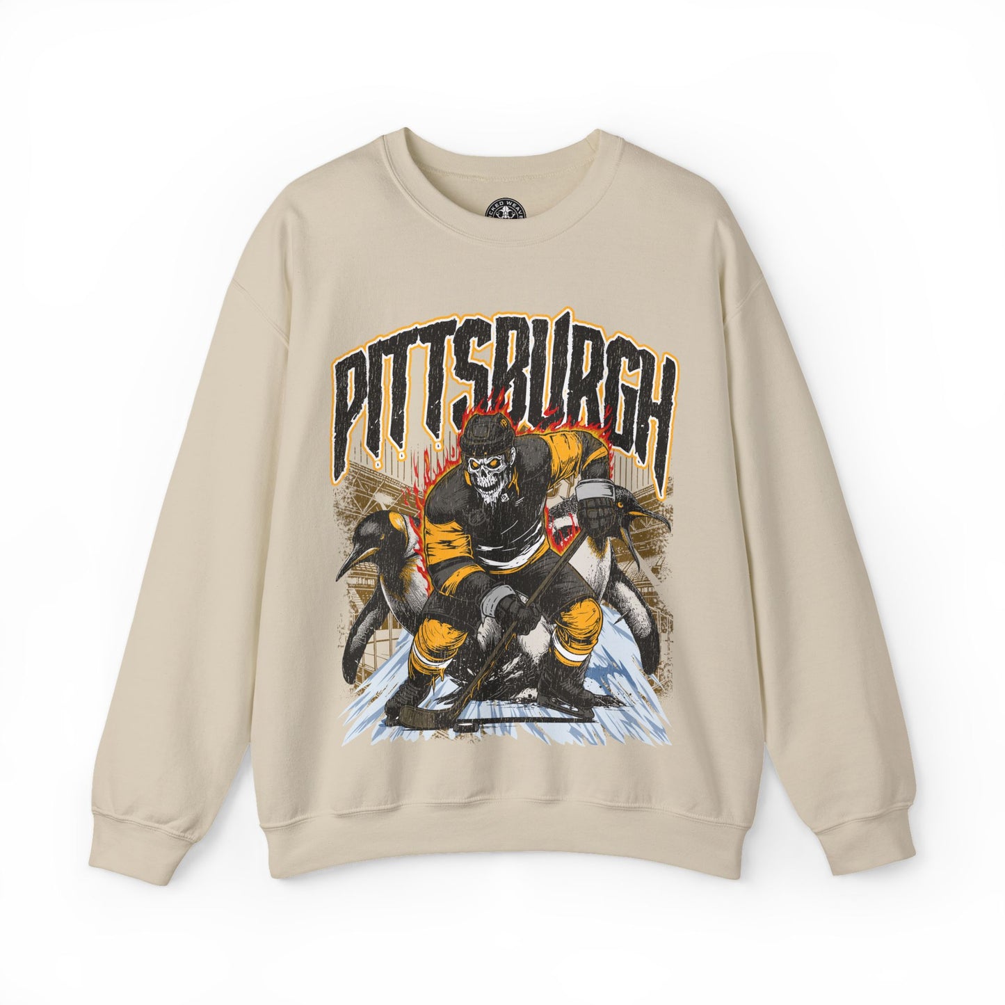 PITTSBURGH HOCKEY CREWNECK SWEATSHIRT