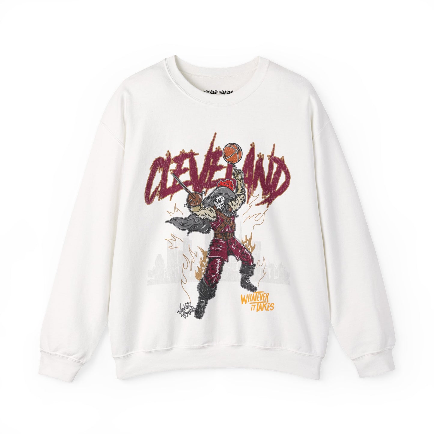 CLEVELAND BASKETBALL CREWNECK SWEATSHIRT
