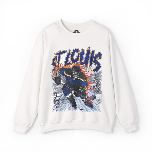 ST. LOUIS HOCKEY CREWNECK SWEATSHIRT