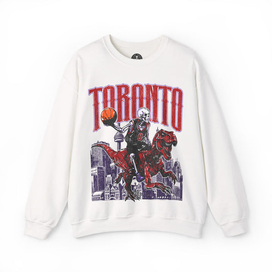 TORONTO BASKETBALL CREWNECK SWEATSHIRT