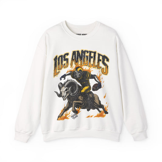 LOS ANGELES FOOTBALL CREWNECK SWEATSHIRT