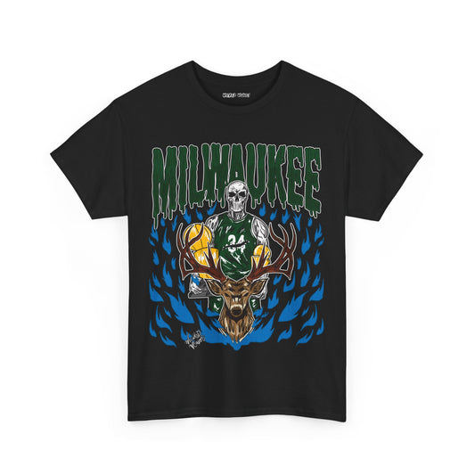 MILWAUKEE BASKETBALL T-SHIRT V2