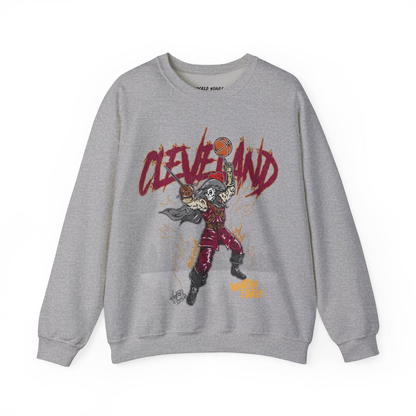 CLEVELAND BASKETBALL CREWNECK SWEATSHIRT