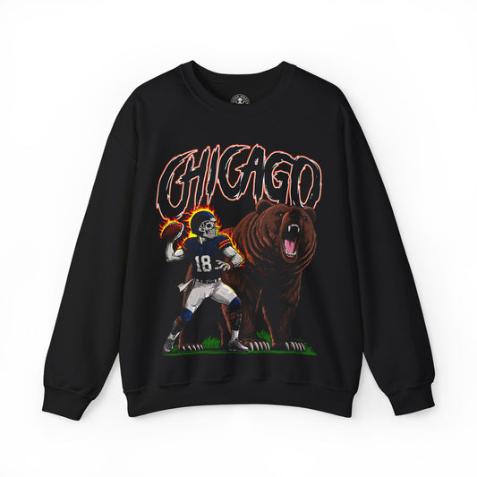 CHICAGO FOOTBALL CREWNECK SWEATSHIRT