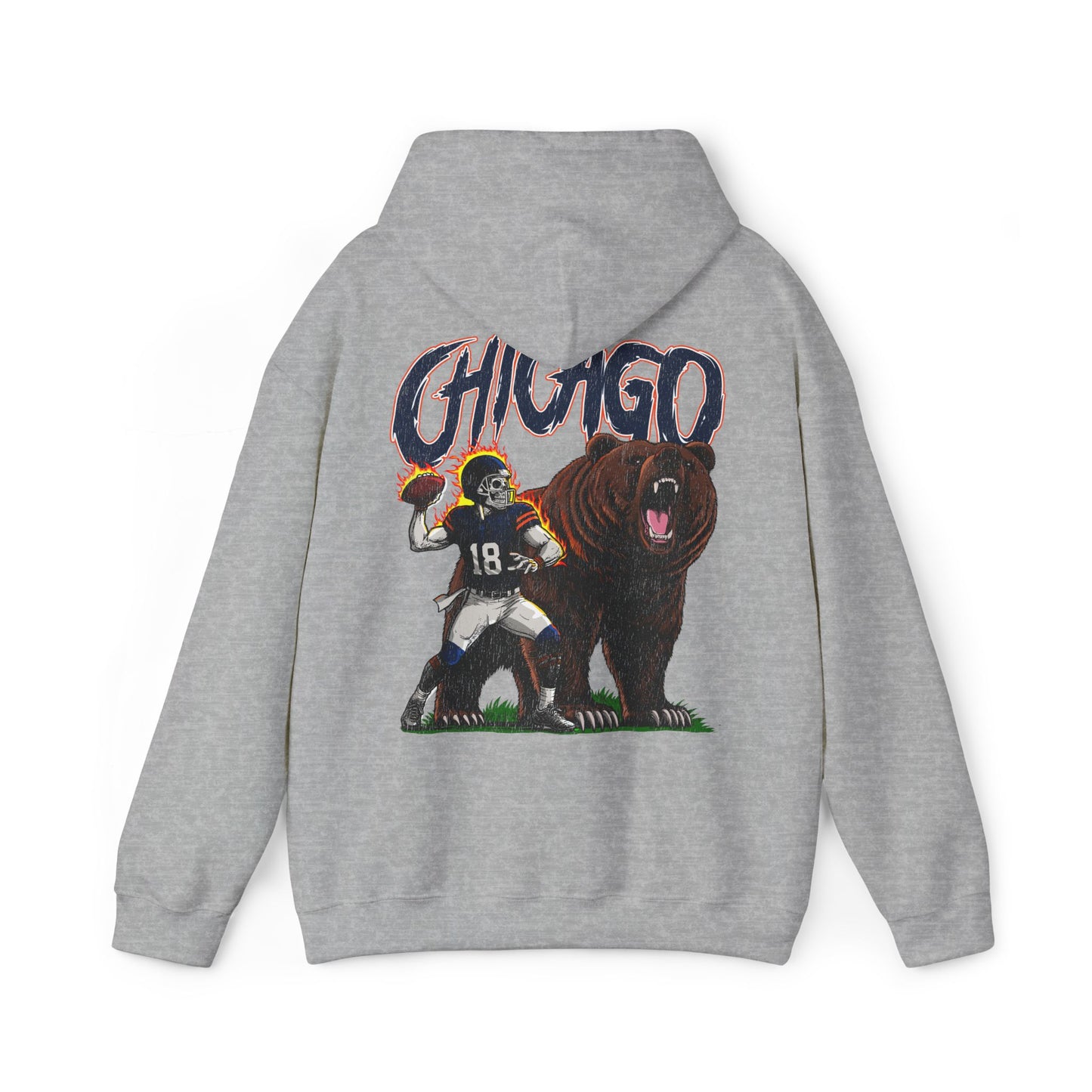 CHICAGO FOOTBALL HOODIE V2