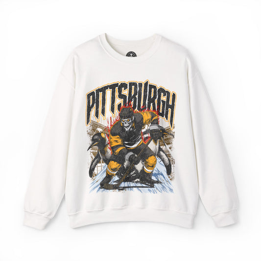 PITTSBURGH HOCKEY CREWNECK SWEATSHIRT