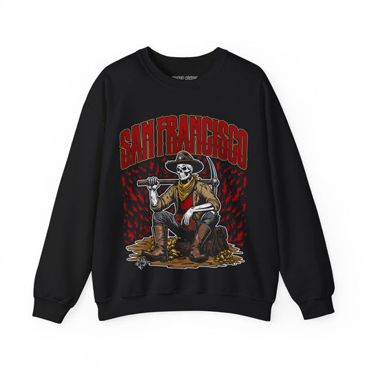SAN  FRANCISCO FOOTBALL CREWNECK SWEATSHIRT