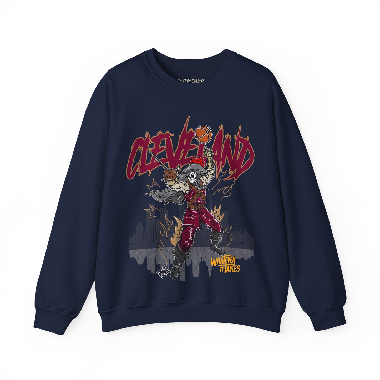 CLEVELAND BASKETBALL CREWNECK SWEATSHIRT