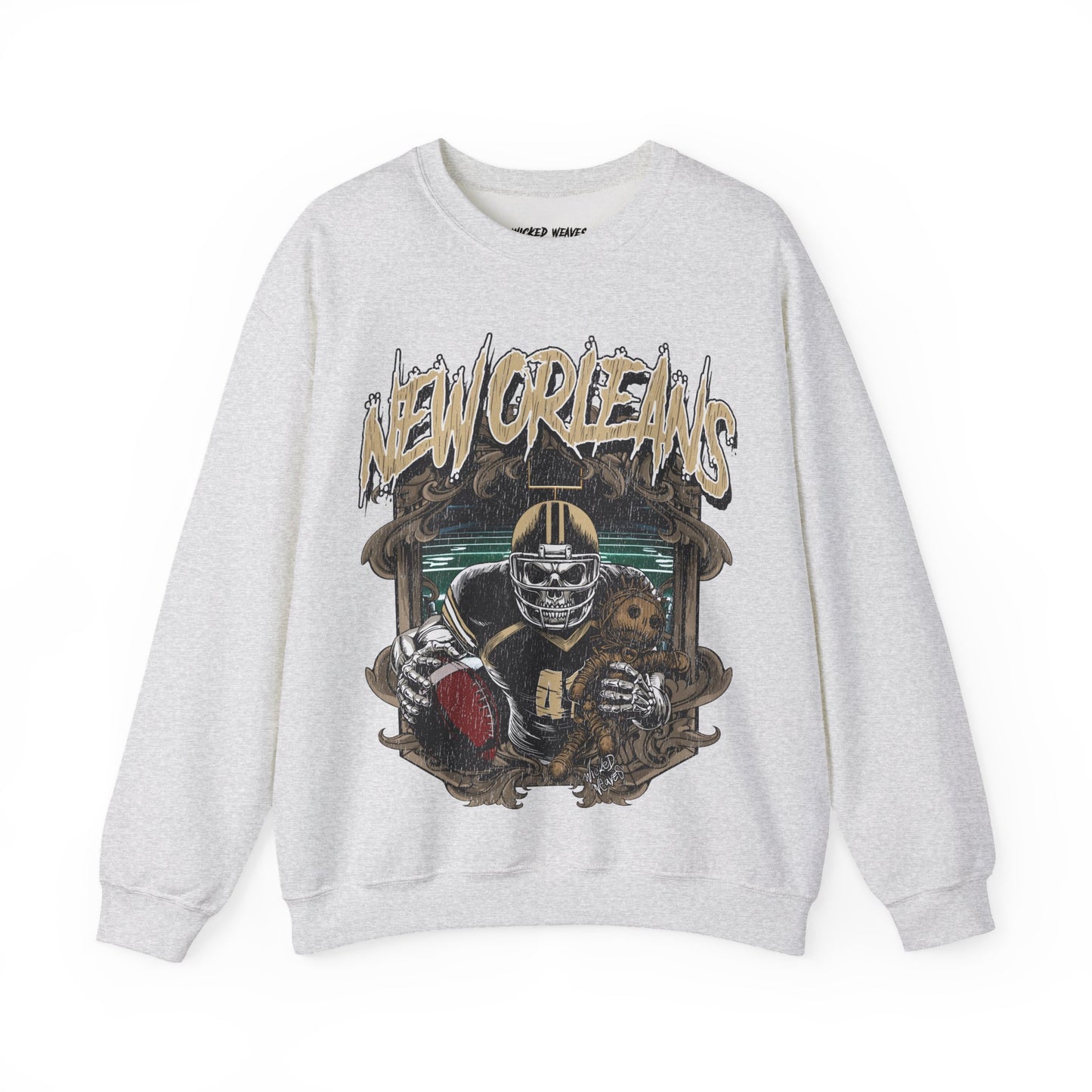 NEW ORLEANS FOOTBALL CREWNECK SWEATSHIRT