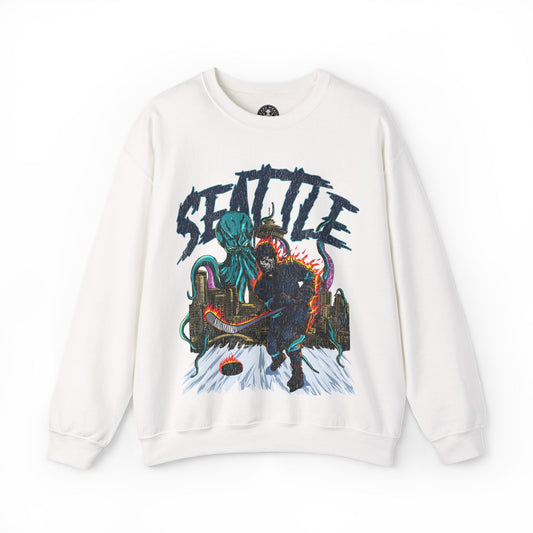SEATTLE HOCKEY CREWNECK SWEATSHIRT