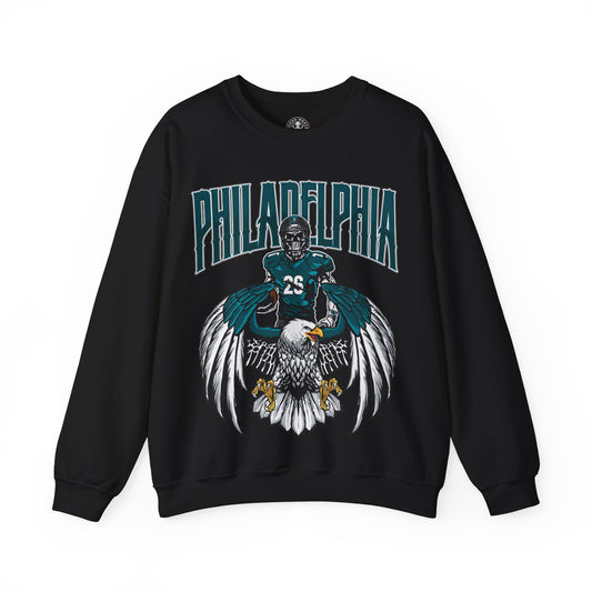 PHILADELPHIA FOOTBALL CREWNECK SWEATSHIRT
