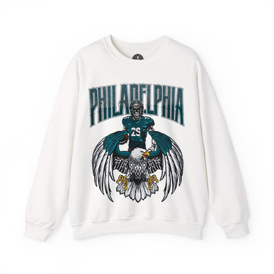 PHILADELPHIA FOOTBALL CREWNECK SWEATSHIRT