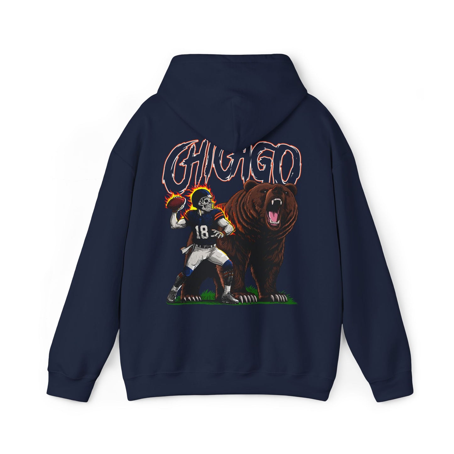 CHICAGO FOOTBALL HOODIE V2