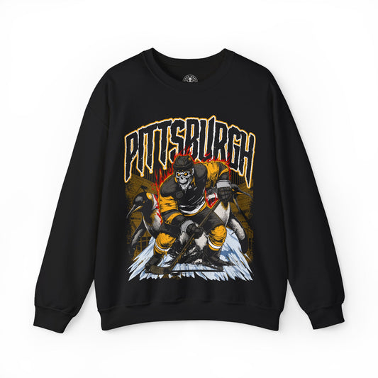 PITTSBURGH HOCKEY CREWNECK SWEATSHIRT