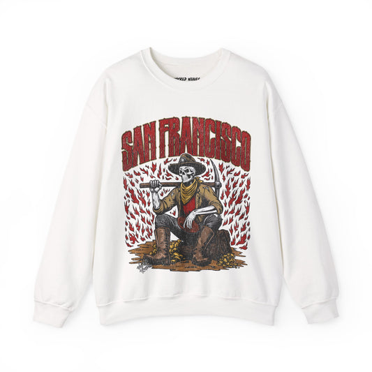 SAN  FRANCISCO FOOTBALL CREWNECK SWEATSHIRT