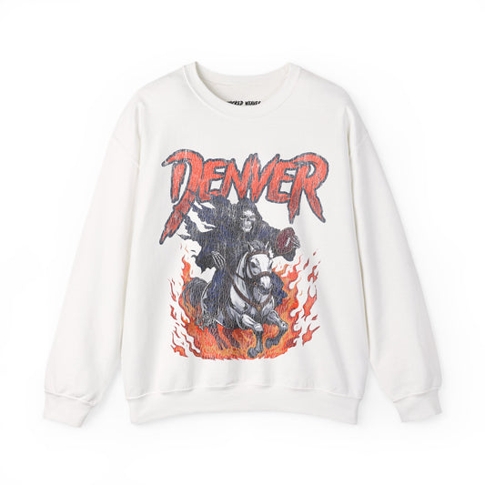 DENVER FOOTBALL CREWNECK SWEATSHIRT
