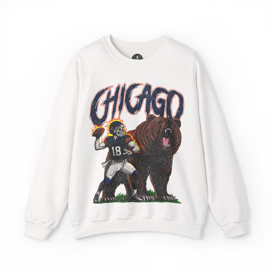 CHICAGO FOOTBALL CREWNECK SWEATSHIRT