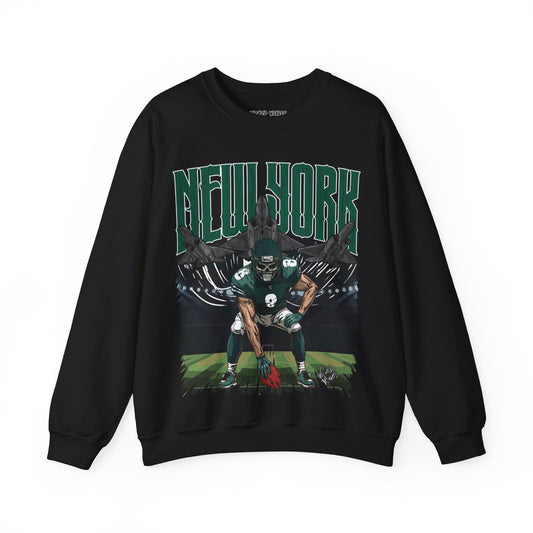 NEW  YORK FOOTBALL CREWNECK SWEATSHIRT